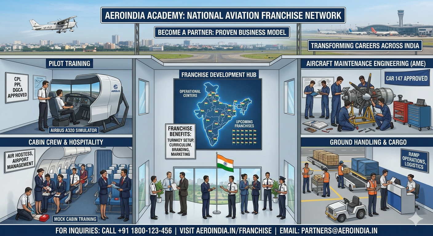 Aviation Courses Franchise in India